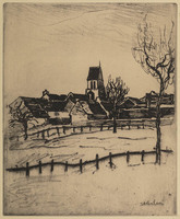 St G 312
          <br/>
          Dorpsgezicht in de winter
          <br/>
          <em>Steinlen, Théophile Alexandre (1859-1923)</em>